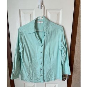 100% Silk Women’s Collared Shirt